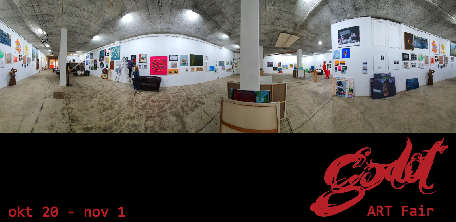 5. Godot ART Fair 2020 – Művészeti vásár – eredeti eseményplakát