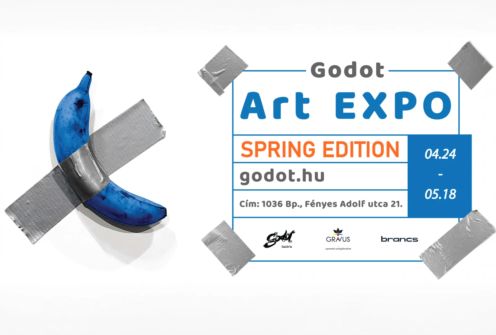 Godot Tavaszi Art Expo 2025 – A szabadság tere – eredeti eseményplakát