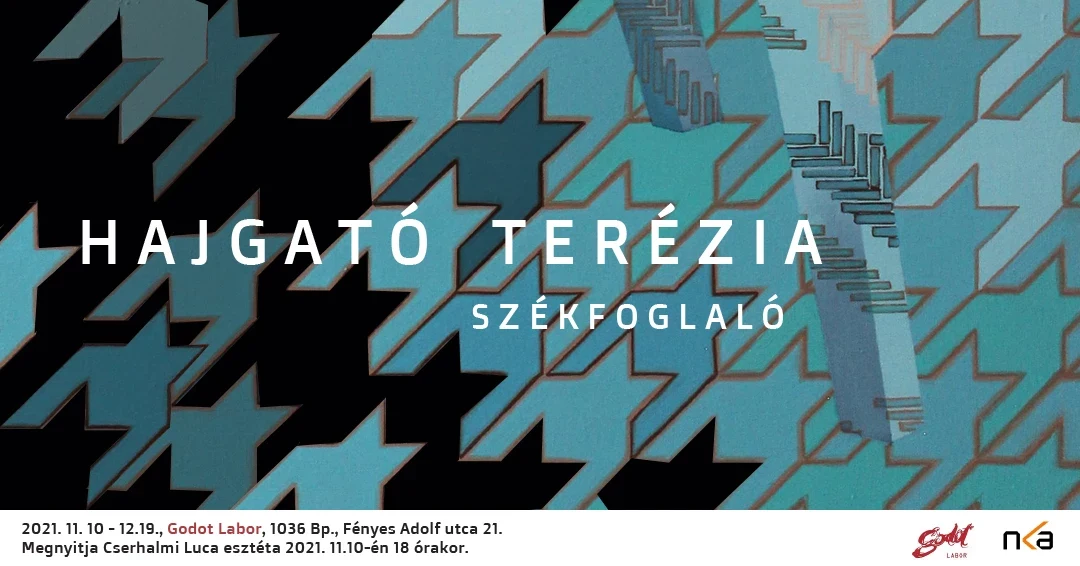 Hajgató Terézia: Székfoglaló – a kiállítás plakátja