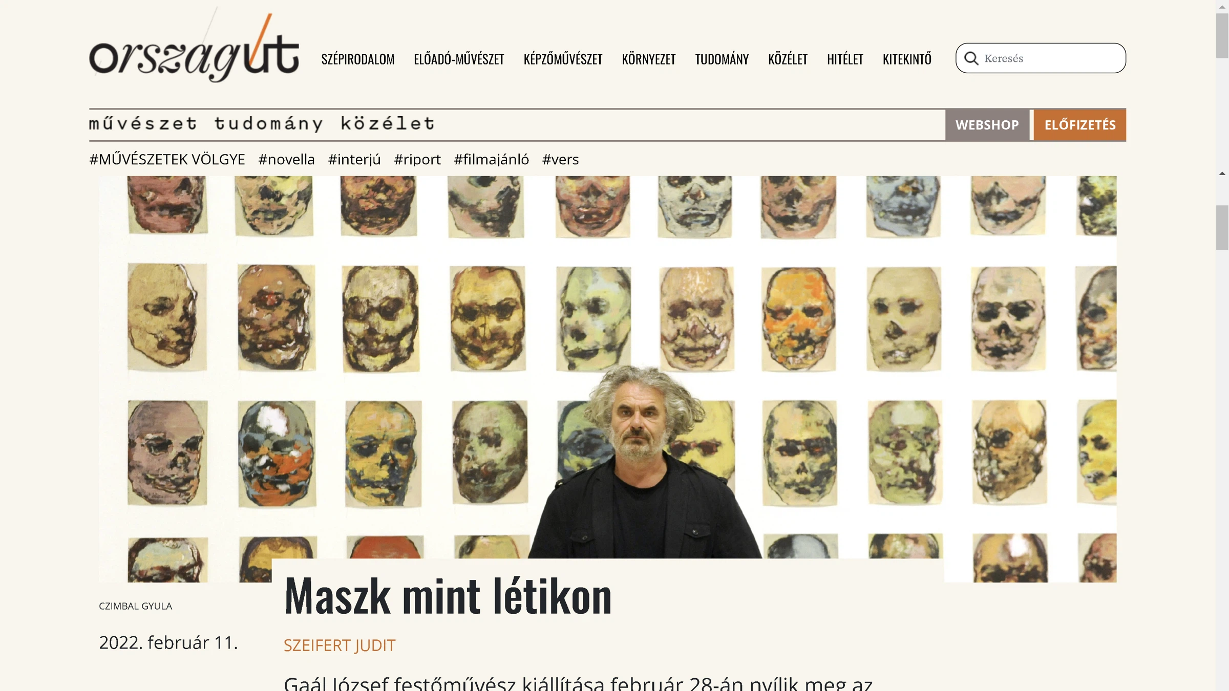 Gaál József: Corpus Hystericum 2019-02-15 — 2019-03-23 – 4. forráskép