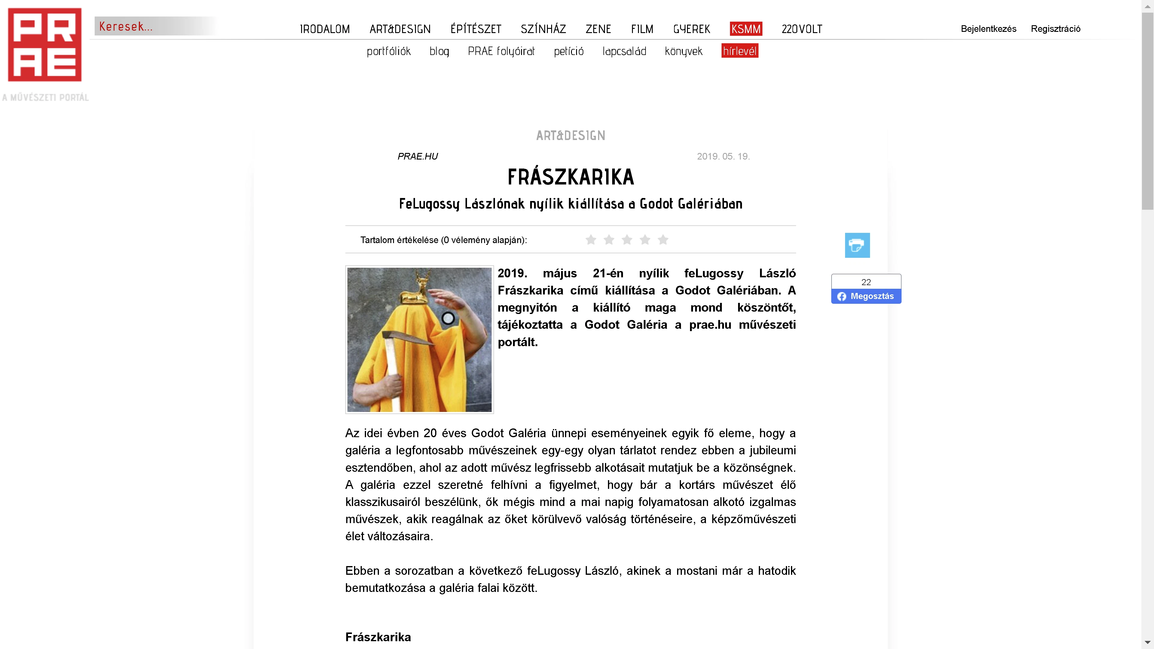 feLugossy László: Frászkarika 2019-05-21 — 2019-06-15 – 5. forráskép