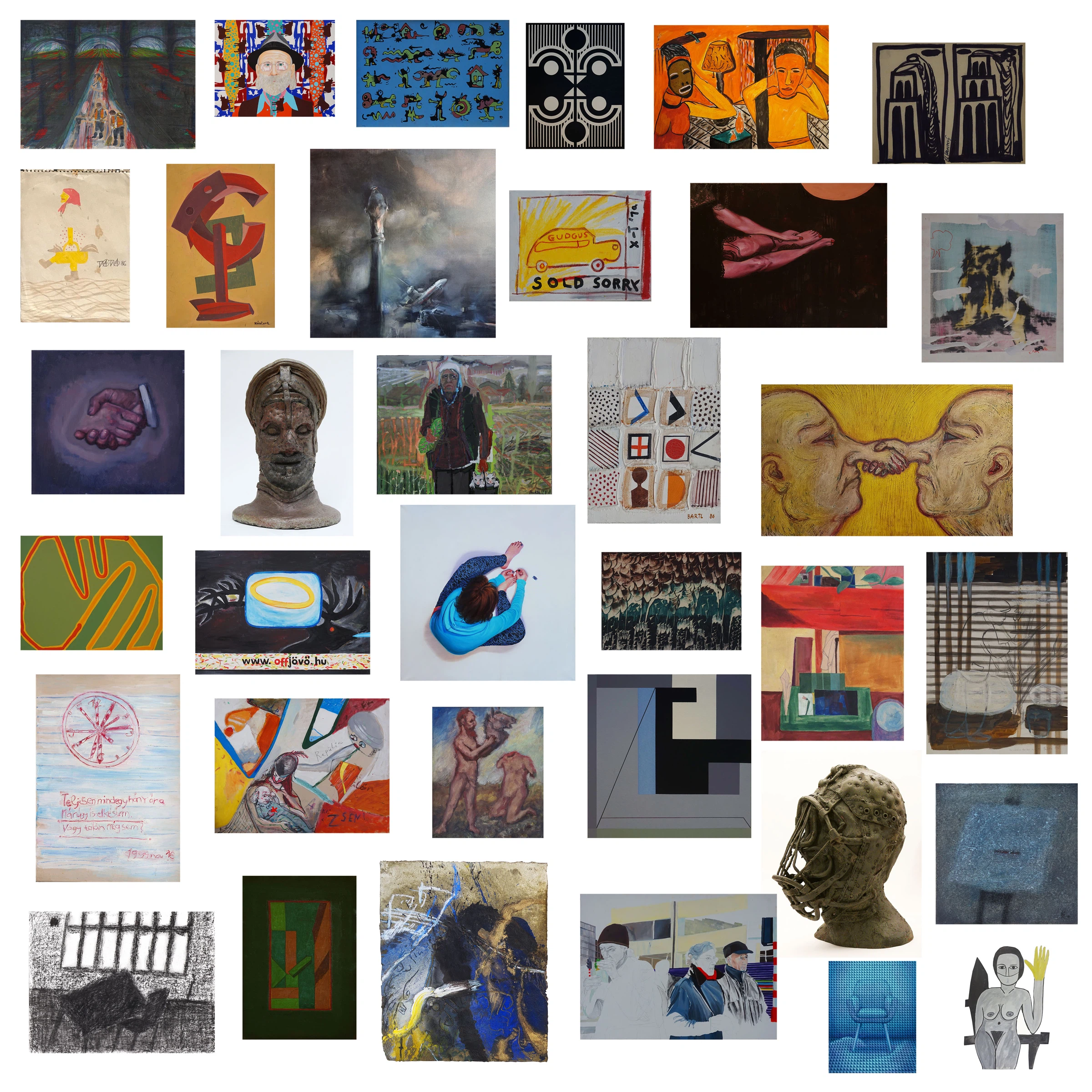 Aukció helyett - Kiállítás a Godot Galériában - 2023. 04. 13 - 04. 29. – 1. forráskép