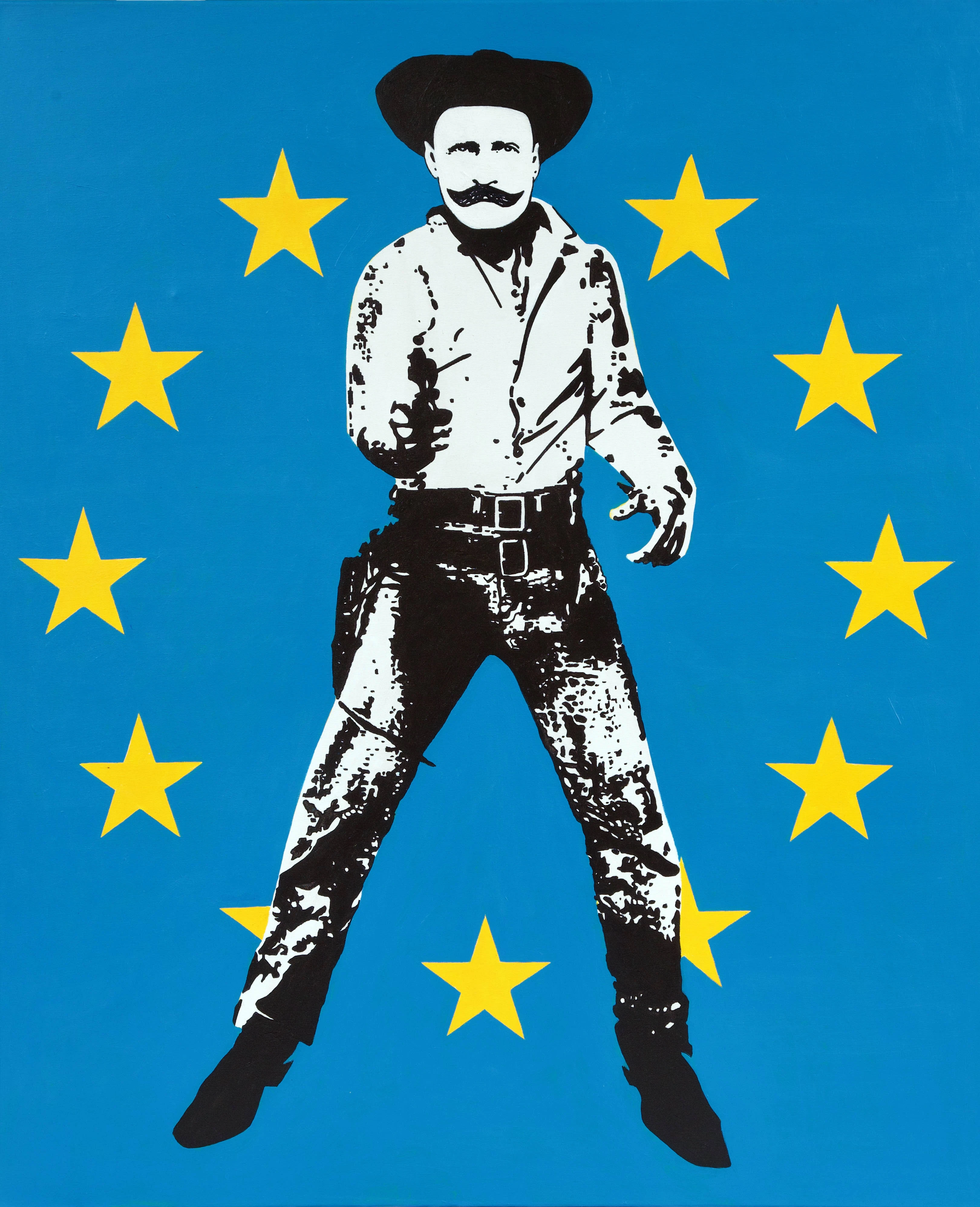 Betyár felszabadító Warhol műtermében, 2023