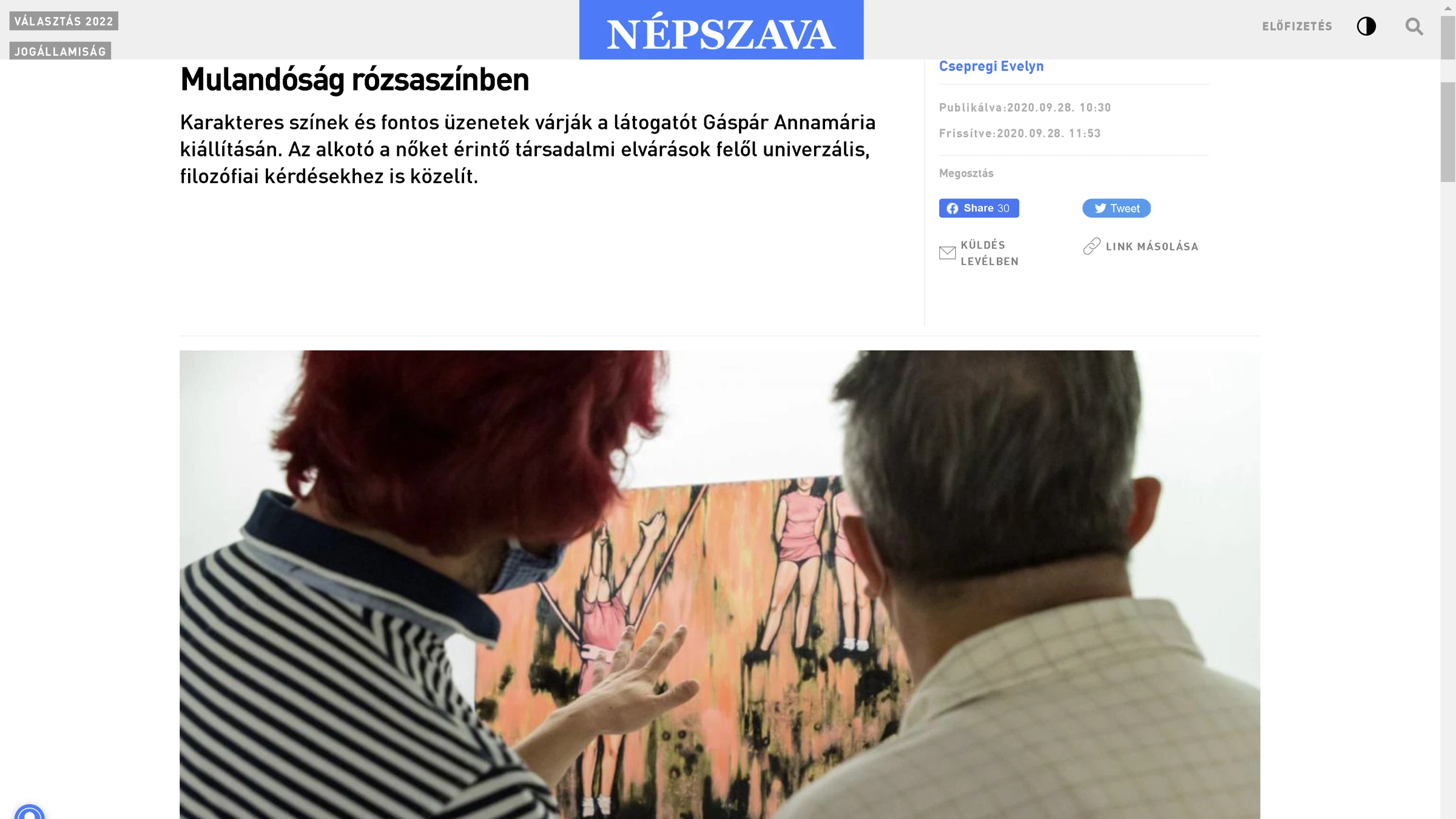 Gáspár Annamária: Do you have a choice? 2020-09-10 — 2020-10-10 – 4. forráskép