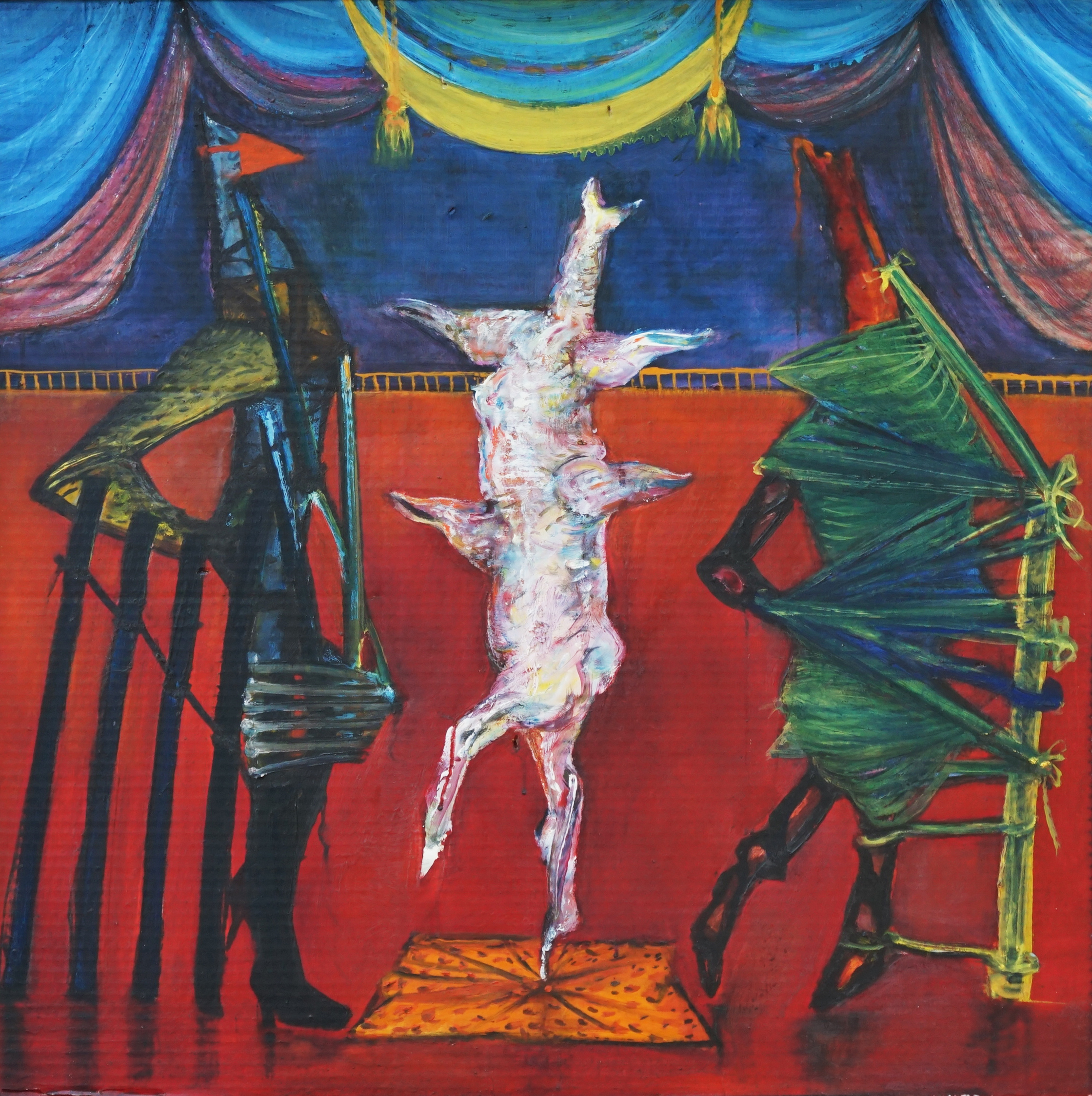 El Kazovszkij: Táncosnő két kísérővel II. (1982)